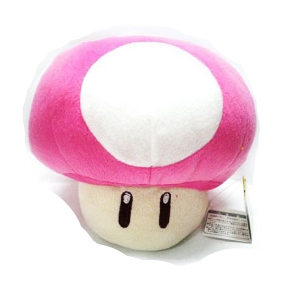 mushroom plush mario